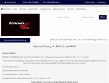 Tablet Screenshot of lenovojakarta.com